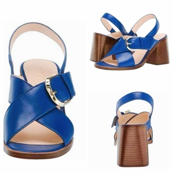 Kate Spade 
kate spade new york Women's Raleigh Sandal, Mystic Blue, size 5 M - Picture 3 of 12